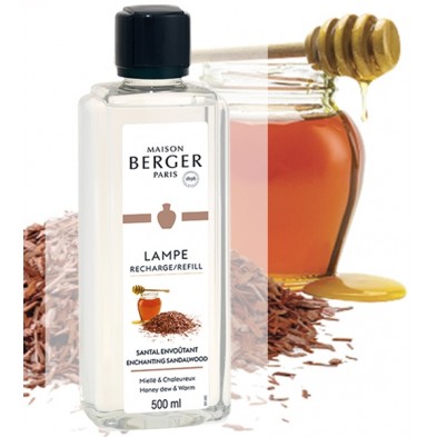 Perfume de lámpara catalítica SANTAL ENVOUTANT aroma miel y sándalo