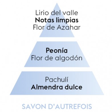 SAVON AUTREFOIS piramide de olores