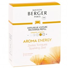 Recarga ambientador coche ENERGY aroma cítrico de Berger
