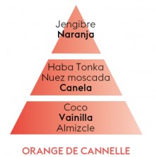 Notas aromaticas ORANGE DE CANNELLE